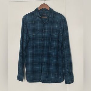Polo Ralph Lauren Indigo Flannel Button Down Shirt